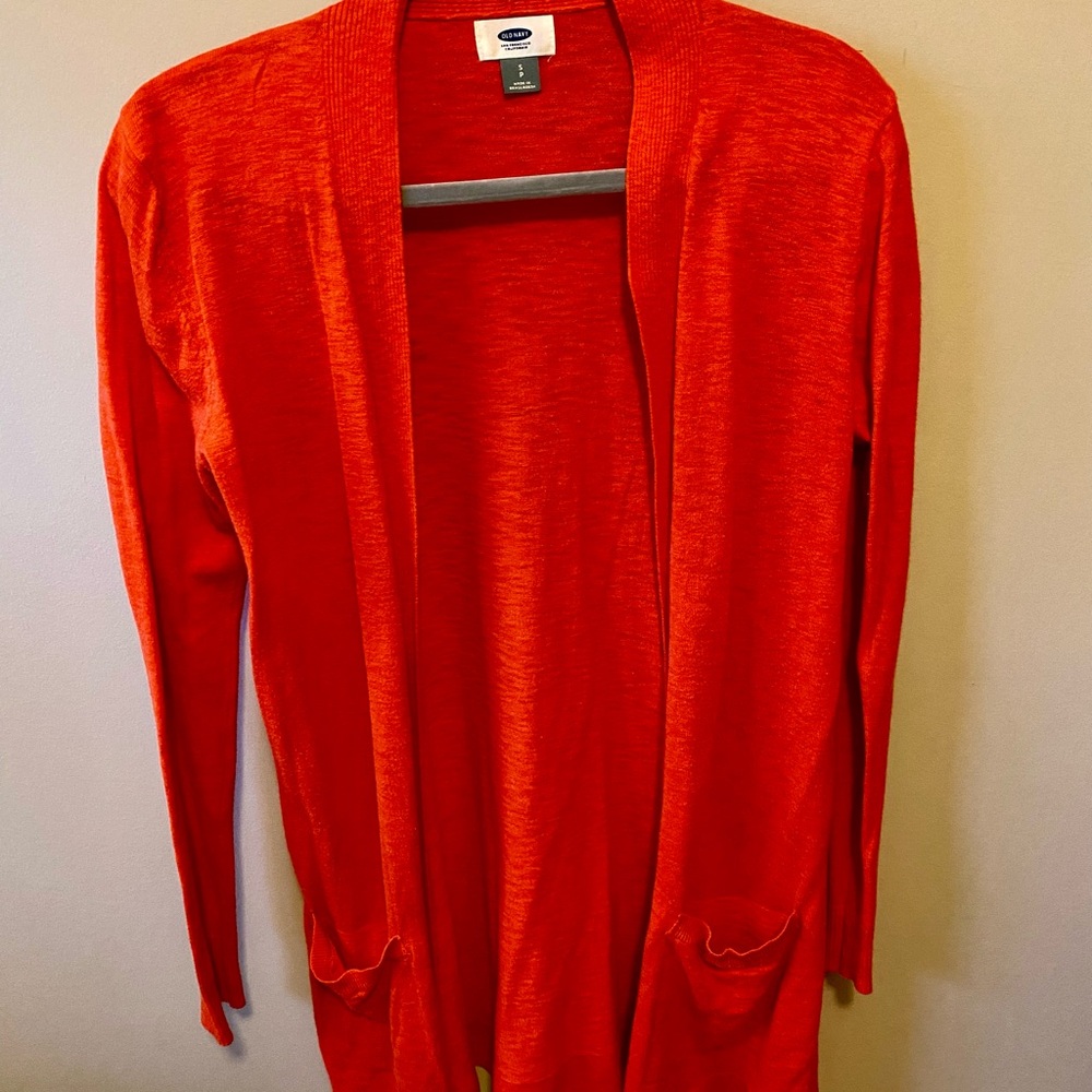 Old Navy Women's Orange Sweater